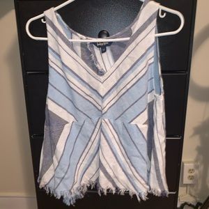 Patterned Beach Tank
